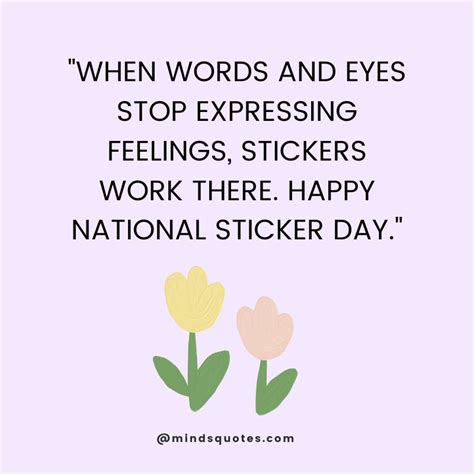 50 Famous National Sticker Day Quotes, Wishes & Messages