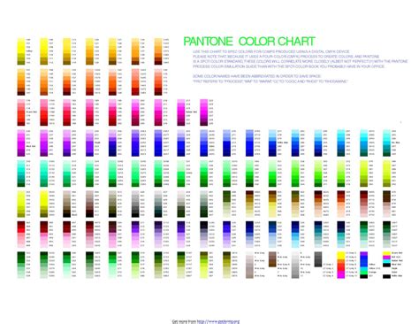 Ping Color Code Chart Download Color Chart For Free Pdf Or Word | Images and Photos finder