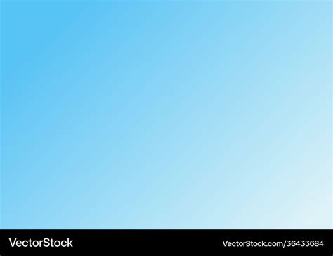 Sky blue gradient background for advertisement Vector Image