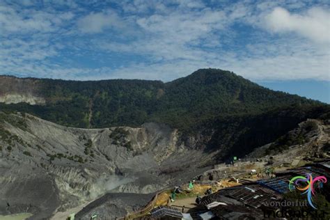 West Java Tourism - Photo Gallery - tangkuban perahu volcanic crater ...