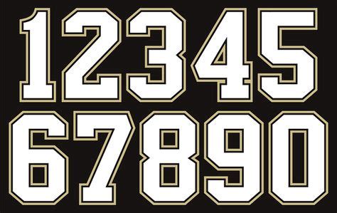 9 Jersey font ideas | jersey font, numbers font, fonts