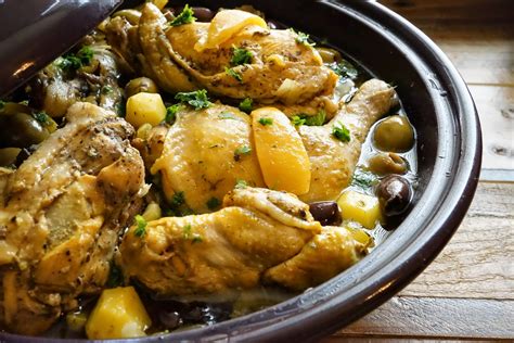Moroccan Preserved Lemon Chicken Tagine | Chef Rachida