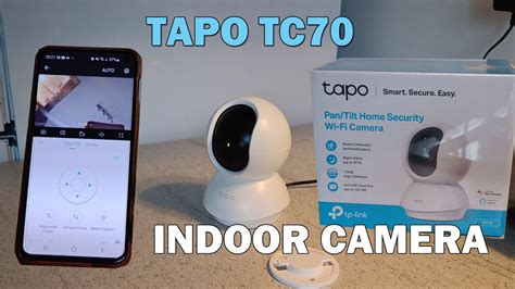 TP Link Tapo TC70 Indoor camera unboxing and setup - YouTube