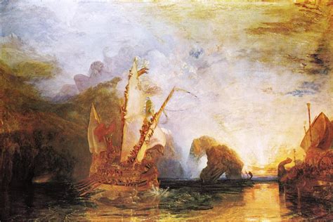 Joseph Mallord William Turner Ulysses Deriding Polyphemus Homer's Odyssey painting | framed ...