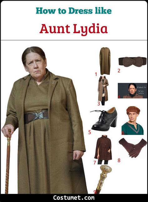 Aunt Lydia & The Handmaid's Tale Costume for Cosplay & Halloween | Handmaids tale costume, Cool ...