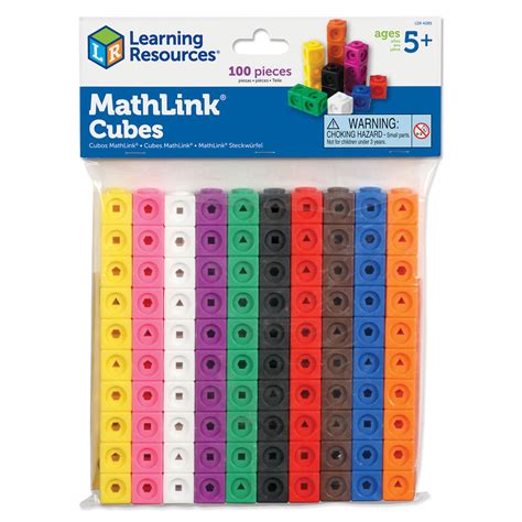 MathLink Cubes - Set of 100 - by Learning Resources LER4285 | Primary ICT