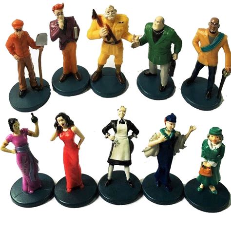 Clue Board Game Characters