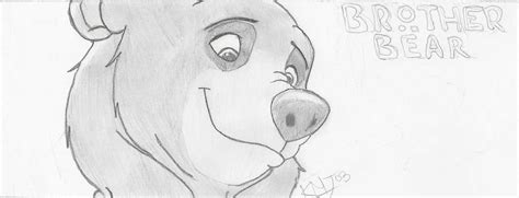 Kenai From Brother Bear | Brother bear, Drawings, Bear drawing