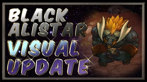 Black Alistar Visual Update - Skin Spotlight - League of Legends - YouTube