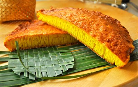 Bika or Bingka Ambon - Easy recipe for Indonesian Yeast Cake