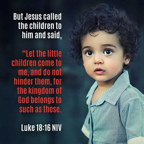 Bible Verses about Children - What Jesus Said about the blessing of kids, protecting children ...