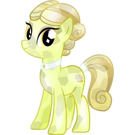 Golden Glitter My Little Pony