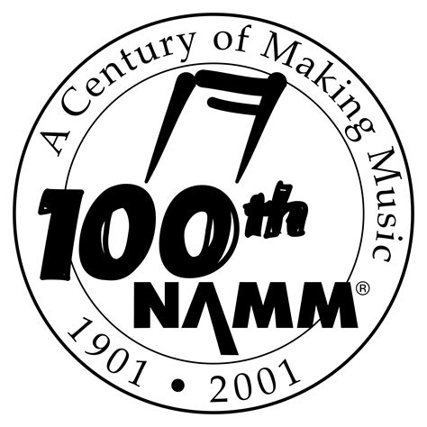 NAMM 100th Logo PNG Transparent & SVG Vector - Freebie Supply