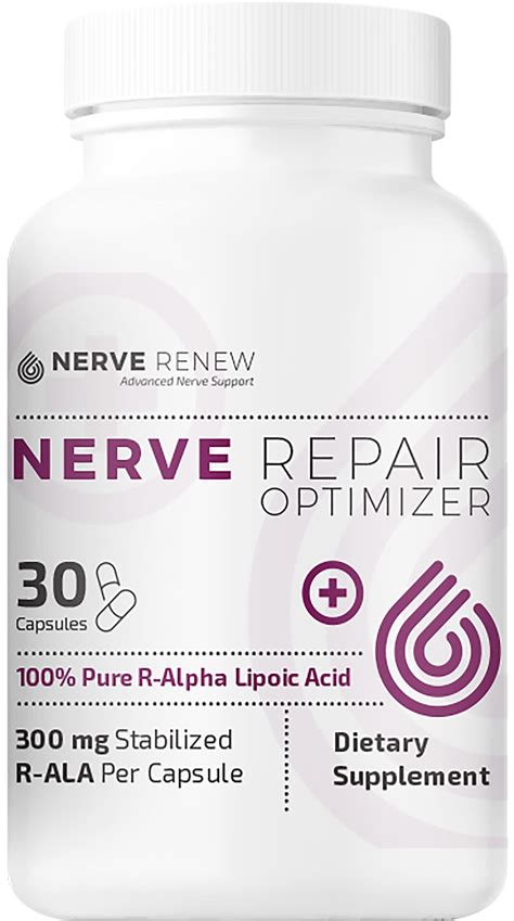 Nerve Renew - Dietary Supplement for Nerve Support | 30 Capsules with R ...