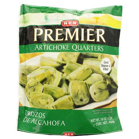 H-E-B Frozen Artichoke Quarters - Shop Artichokes & asparagus at H-E-B