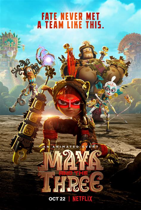 Chimi the Skull Warrior Joins Maya’s Quest in this Maya and the Three Sneak Peek | Netflix – FSM ...