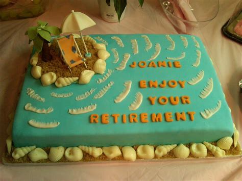 Retirement Party Ideas for electricians | Cakes n Goodies: Joanie's Retirement Cake Retirement ...