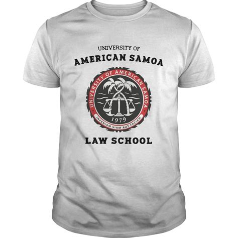 University Of American Samoa Law School shirt - Trend Tee Shirts Store