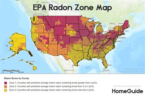 Epa Radon Zone Map