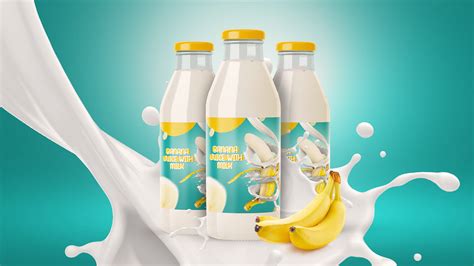 PROJECT "Banana Juice Wiht Milk" on Behance