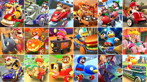 All 200+ Karts in Mario Kart Tour (2022) - YouTube