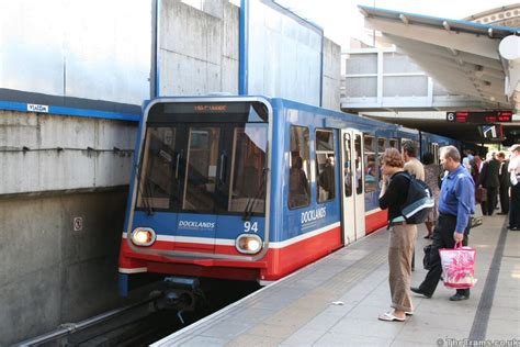 Picture of Docklands Light Railway unit 94 at Lewisham station ...