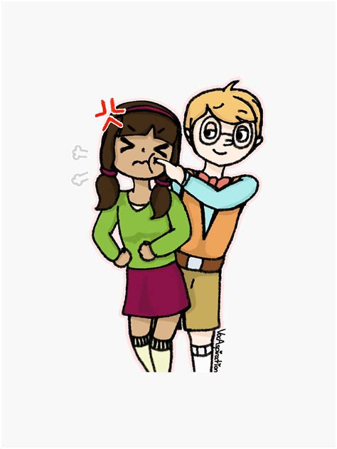 "WORDGIRL - Becky & Tobey Digital Art Print" Sticker for Sale by ...