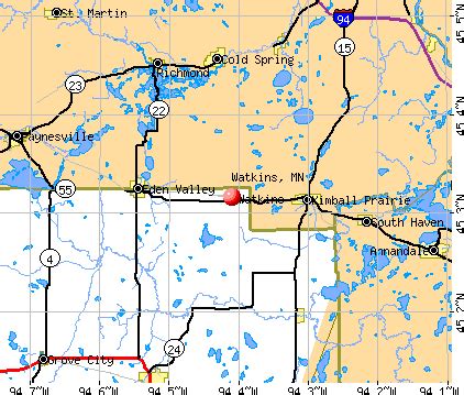 Watkins, Minnesota (MN 55389) profile: population, maps, real estate ...