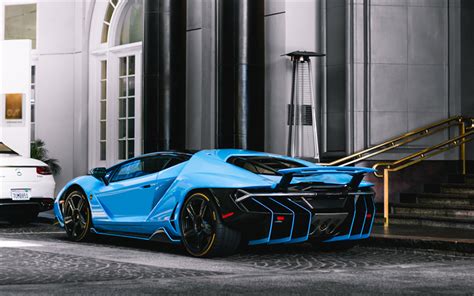 Lamborghini 4k Wallpaper Blue