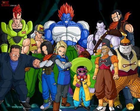 #Dragon ball, #Androids, | Personajes de dragon ball, Dragon ball, Dragones