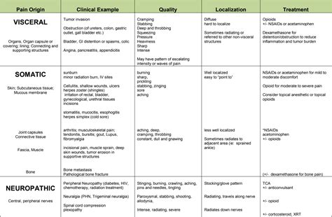 Different Types of Pain Found in Hospice