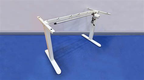 Office Furniture Single Motor Sit Stand Up Lift Desk Frame Laptop Computer Table Office Height ...