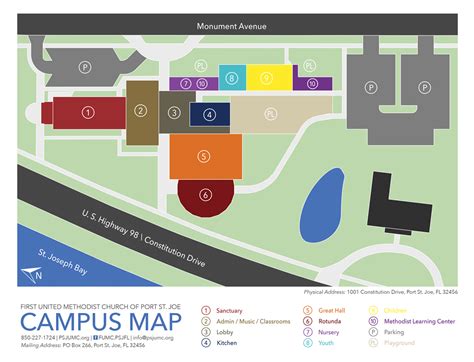 Campus Map | First United Methodist Church