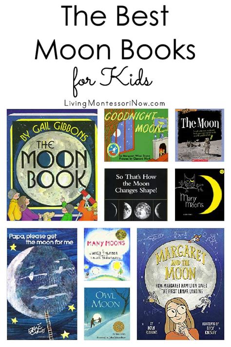 The Best Moon Books for Kids - Living Montessori Now