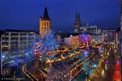 Köln - Weihnachtsmarkt am Alter Markt Foto & Bild | architektur, architektur bei nacht, köln ...