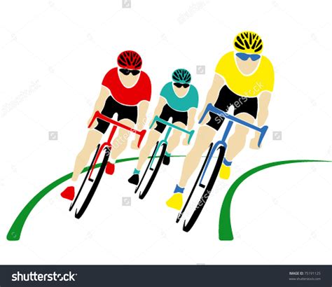 Cycling races clipart - Clipground