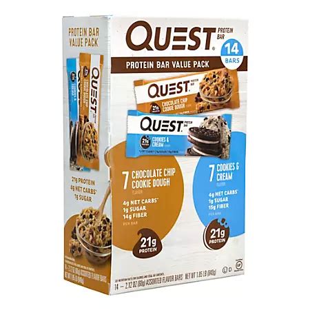 QUEST Protein Bar Variety Value Pack 14 Count - Office Depot