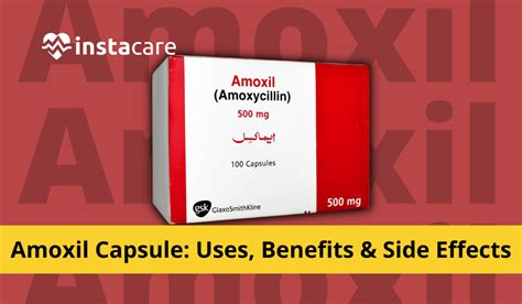 Amoxil Capsule - Uses, Side Effects, and Price In Pakistan