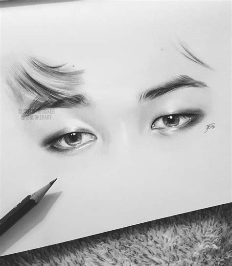 bts fanarts | taylorbrookerart: Jimin’s eyes 👀 Redbubble