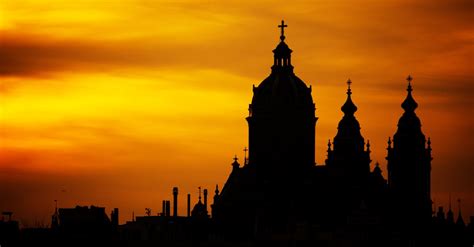 Silhouette Photo of Church · Free Stock Photo