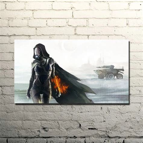 Mass Effect 2 3 4 Hot Shooting Action Game Art Silk Poster Print 13x24 ...