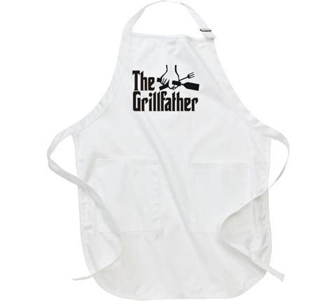 The Grill Father BBQ Apron Funny Barbecue Aprons Barbeque Any design ...