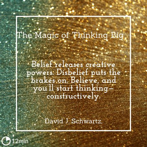 The Magic of Thinking Big PDF Summary - David J. Schwartz | 12min Blog