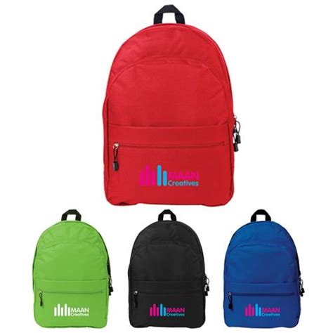 Promotional Logo Campus Deluxe Backpack - Traditional Backpacks