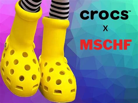 mschf: Crocs x MSCHF Big Yellow Boot: Where to get, price, and more details explored