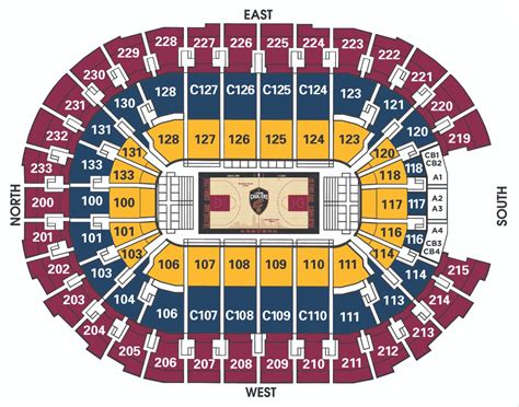 Seating Charts | Rocket Mortgage FieldHouse