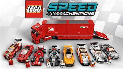 LEGO Speed Champions racetrack display