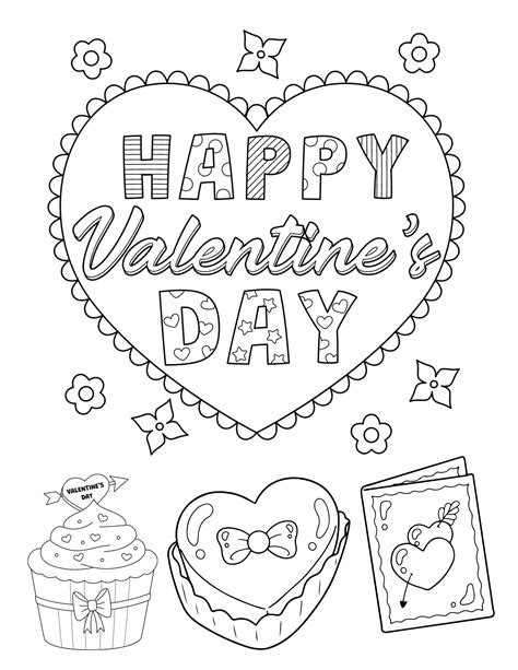 Valentine Images To Color at ganaldoblog Blog