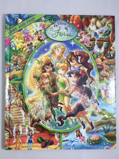 Disney Fairies Look & Find Book | Disney fairies, Graphic novel cover ...