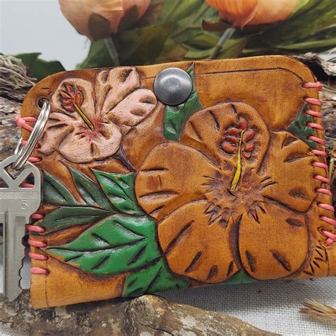 Keychain Wallet - Etsy